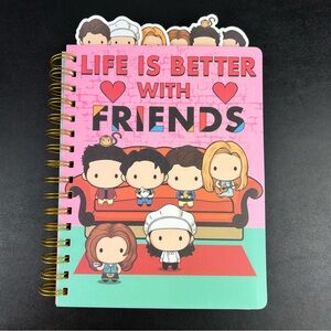 Friends Journal 96 Sheets Spiral Bound Life Is Better With Friends Notebook